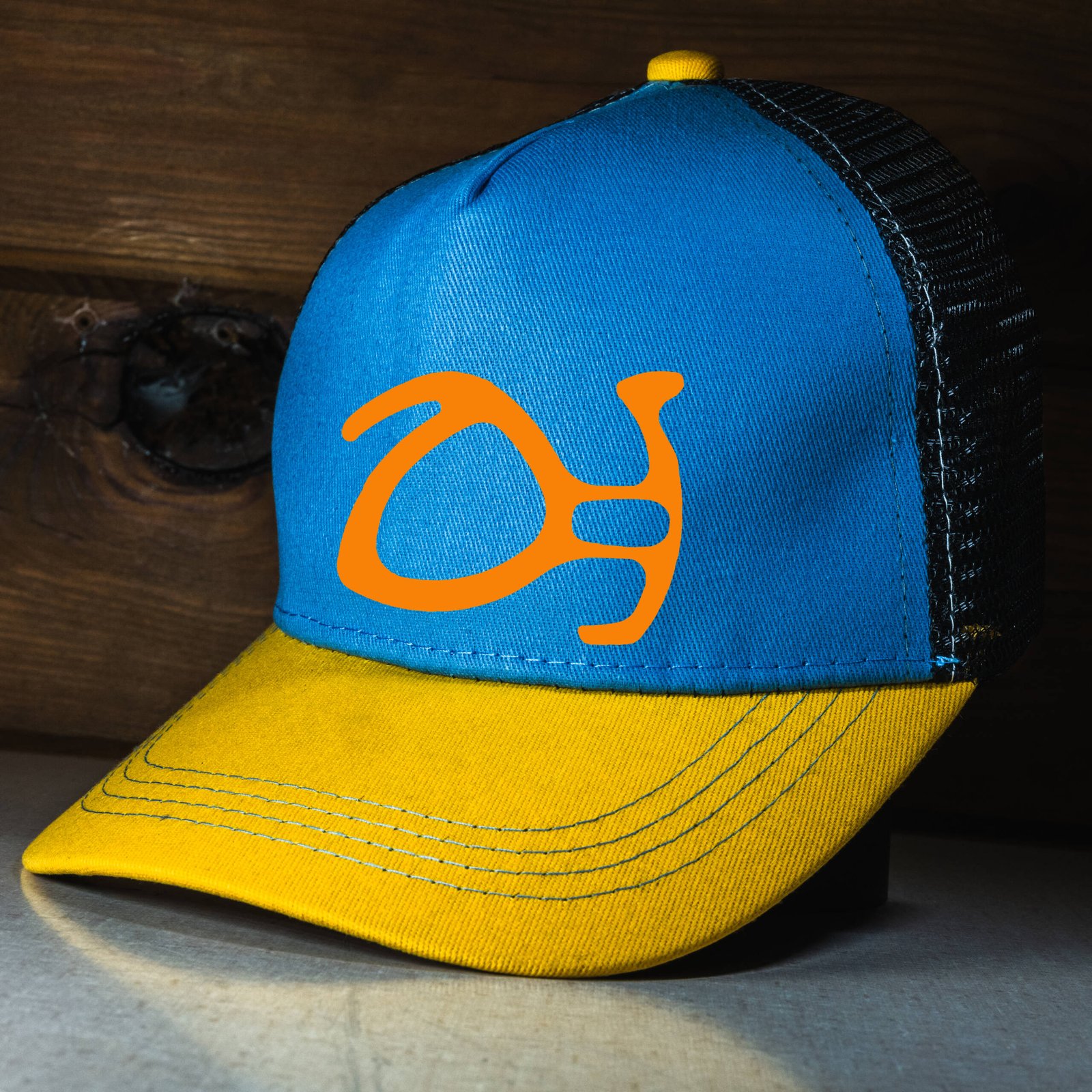 GORRA AMARILLO-AZUL-NEGRO - Imagen 2